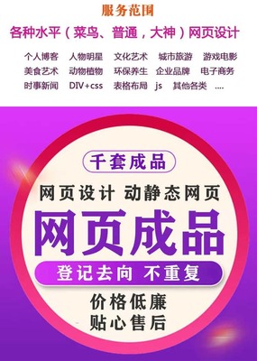 DW網(wǎng)頁(yè)設(shè)計(jì)與制作 從動(dòng)靜態(tài)網(wǎng)頁(yè)模板到可修改源碼的完整開(kāi)發(fā)指南